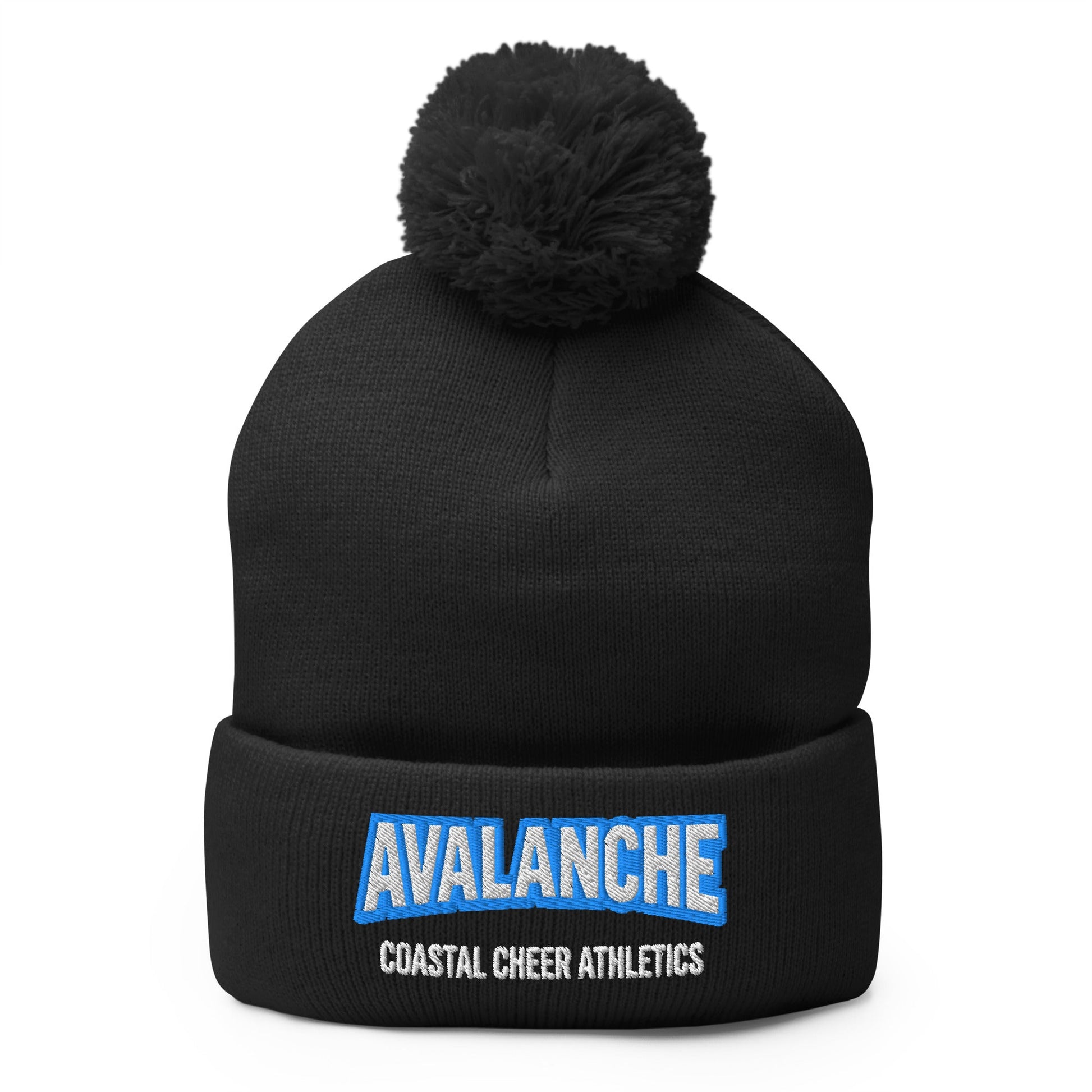Pom - Pom Beanie | Coastal Cheer Athletics Avalanche | Alt Logo