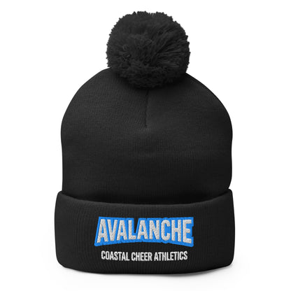 Pom - Pom Beanie | Coastal Cheer Athletics Avalanche | Alt Logo
