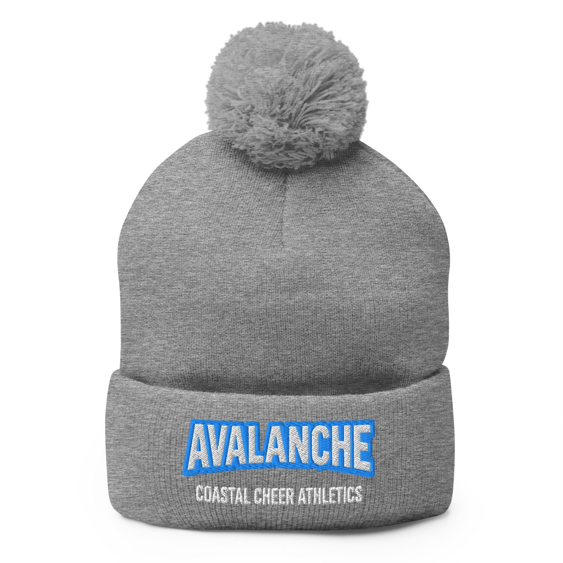Pom - Pom Beanie | Coastal Cheer Athletics Avalanche | Alt Logo