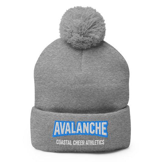 Pom - Pom Beanie | Coastal Cheer Athletics Avalanche | Alt Logo