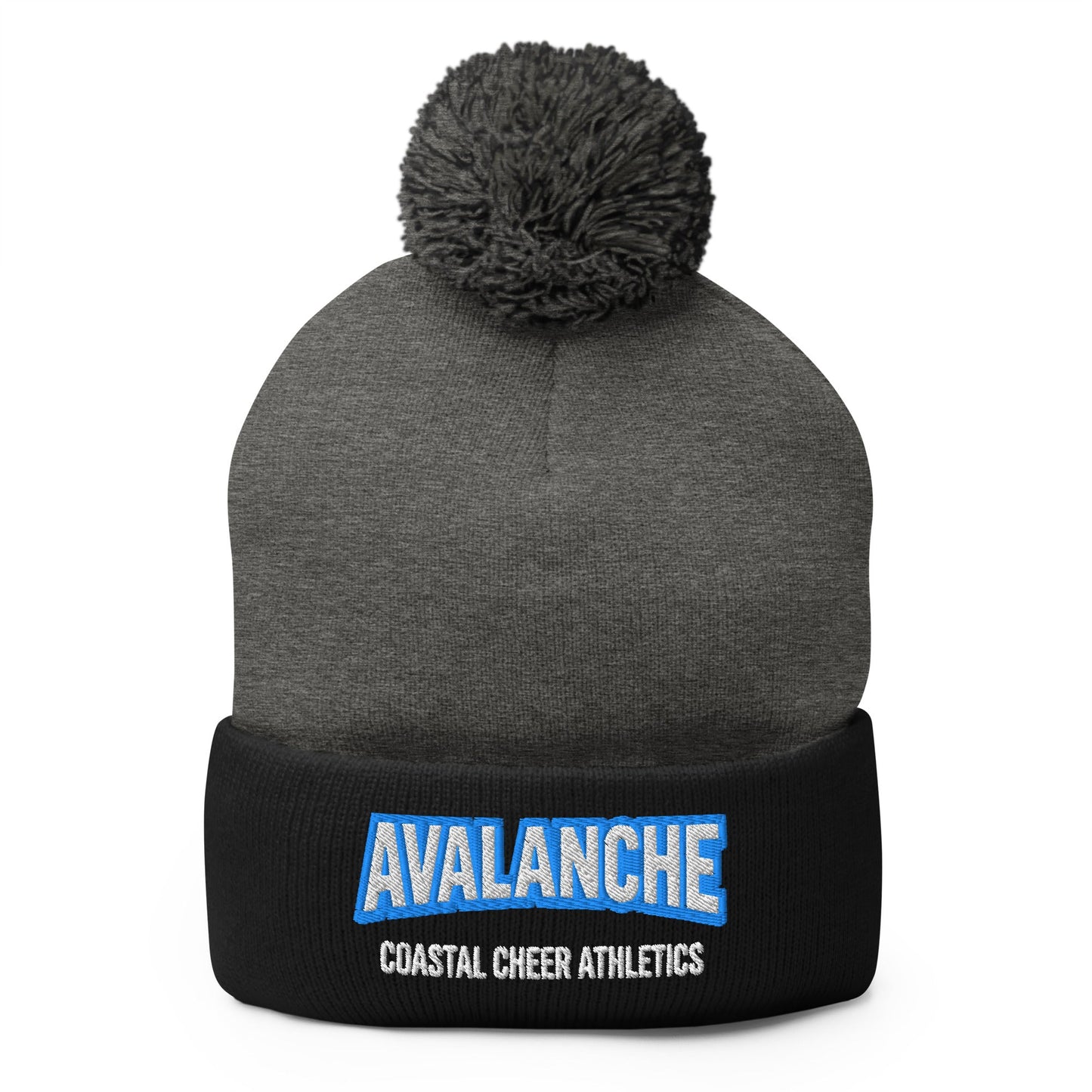 Pom - Pom Beanie | Coastal Cheer Athletics Avalanche | Alt Logo