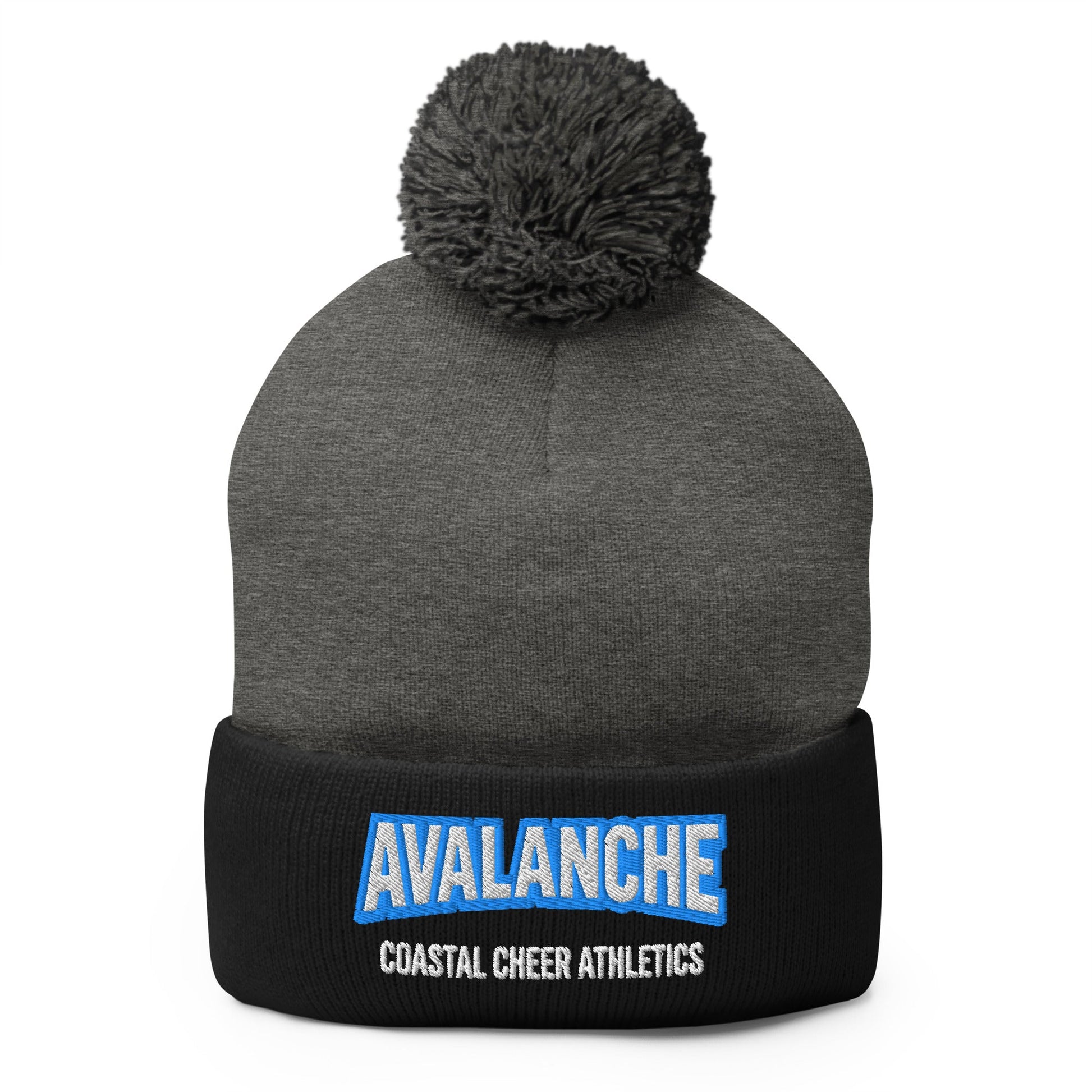 Pom - Pom Beanie | Coastal Cheer Athletics Avalanche | Alt Logo