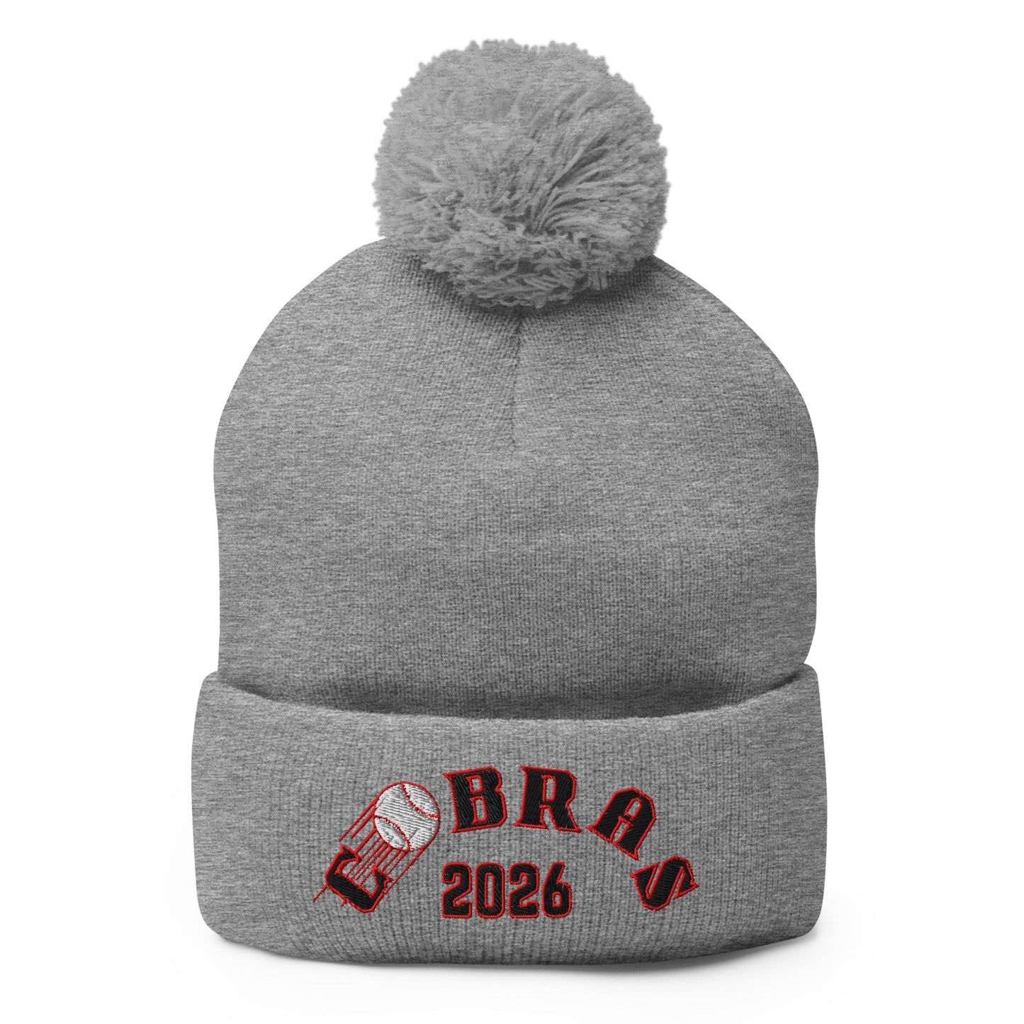 Pom - Pom Beanie | Cobras '26 | Minor Div Logo