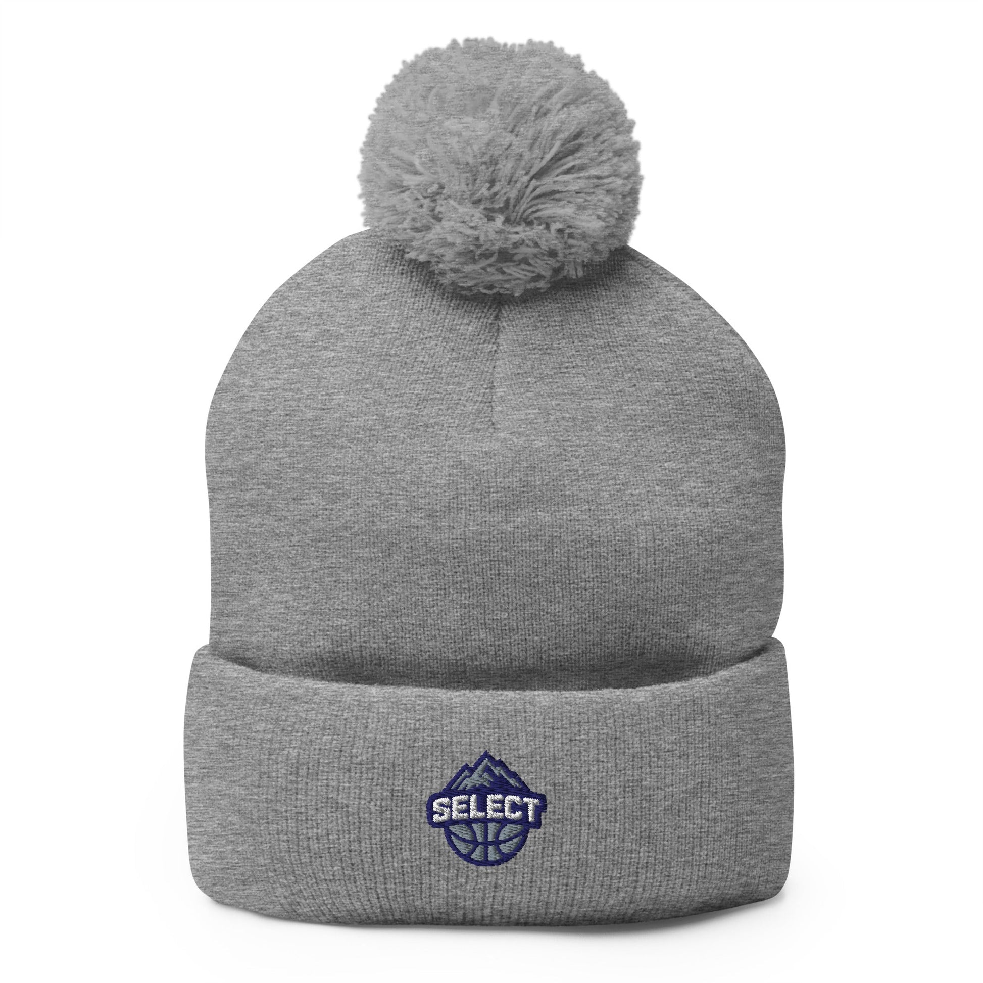 Pom - Pom Beanie | Colorado Select Basketball | Crest Logo