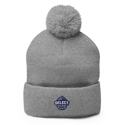 Pom - Pom Beanie | Colorado Select Basketball | Crest Logo