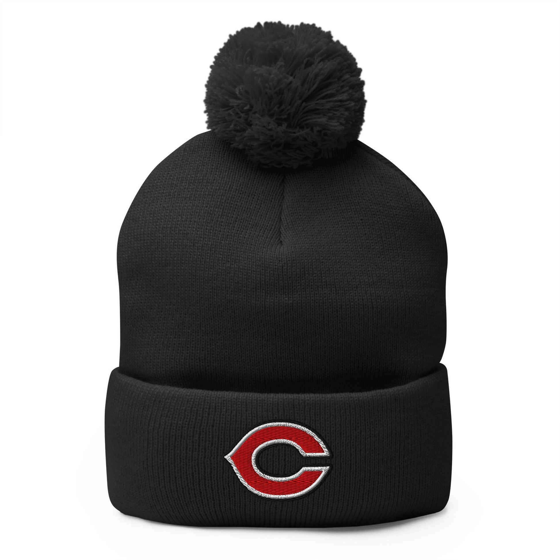 Pom - Pom Beanie | Cozad Girls Golf | Mark Logo