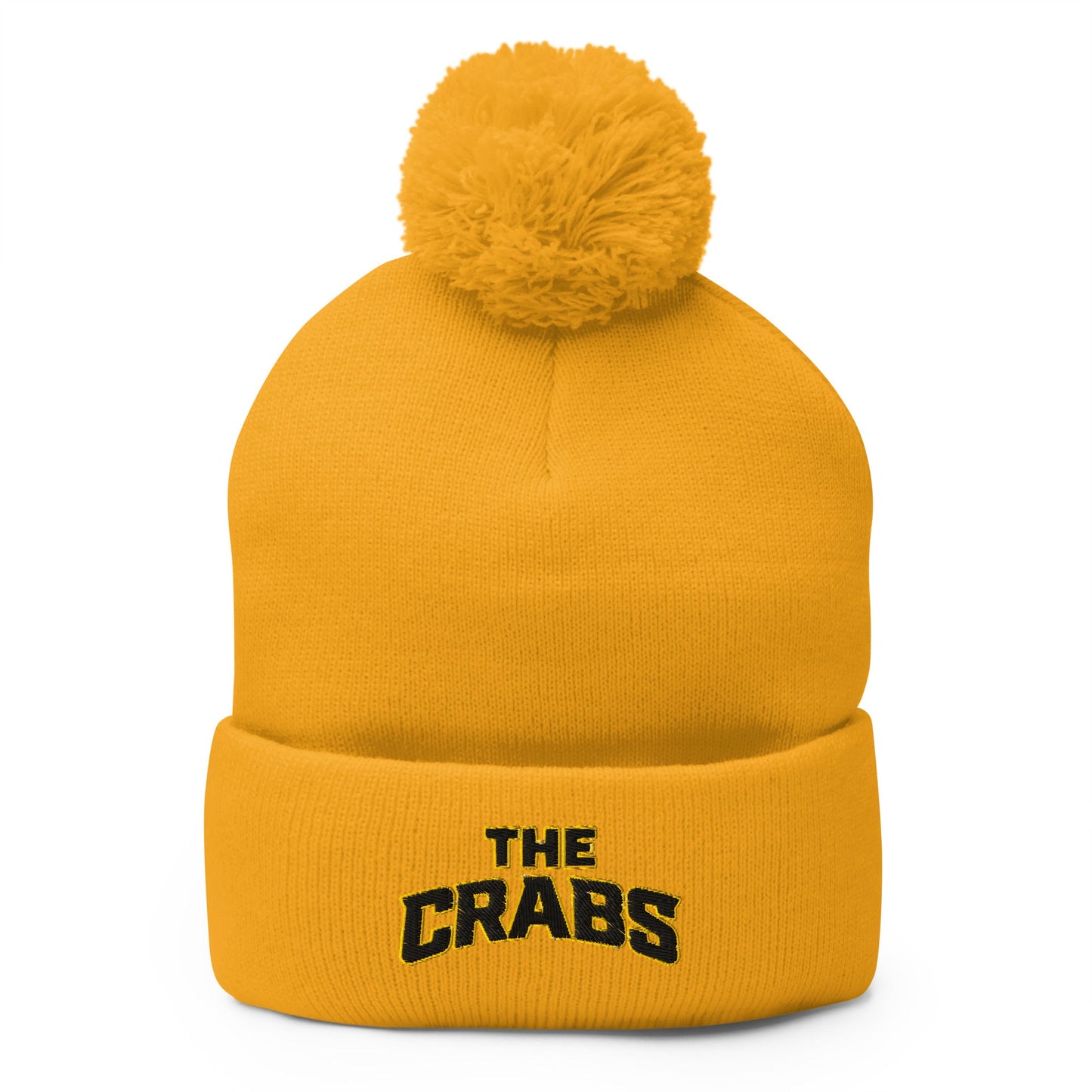 Pom - Pom Beanie | Crabs lax | Badge Logo