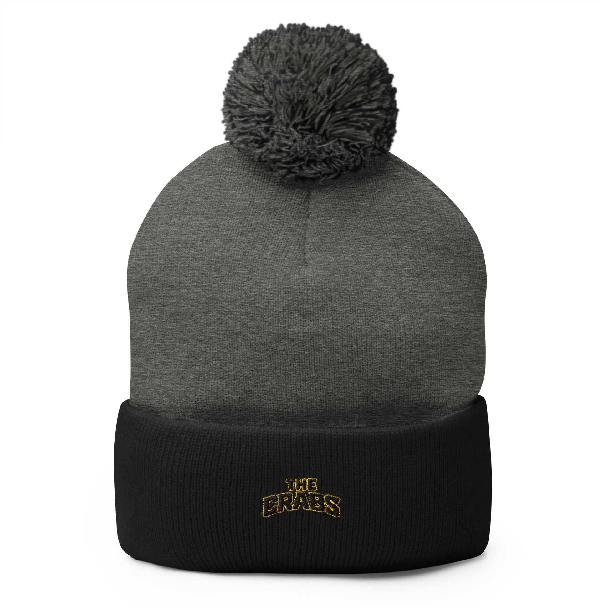 Pom - Pom Beanie | Crabs lax | Badge Logo