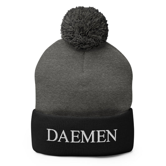 Pom-Pom Beanie | Daemen Physician Assistant | Script Logo
