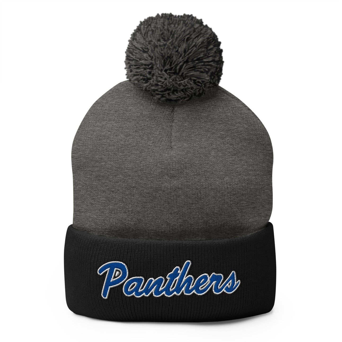 Pom - Pom Beanie | Denmark Technical College | Script Logo