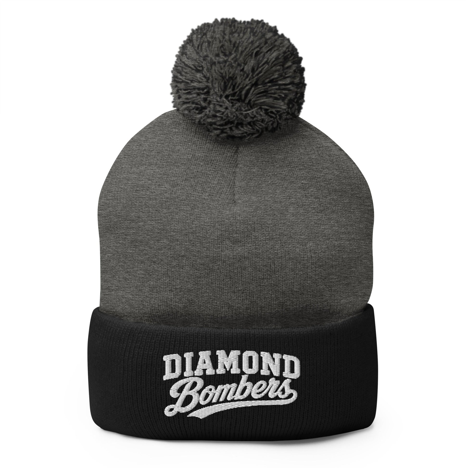 Pom-Pom Beanie | Diamond Bombers | Emblem Logo