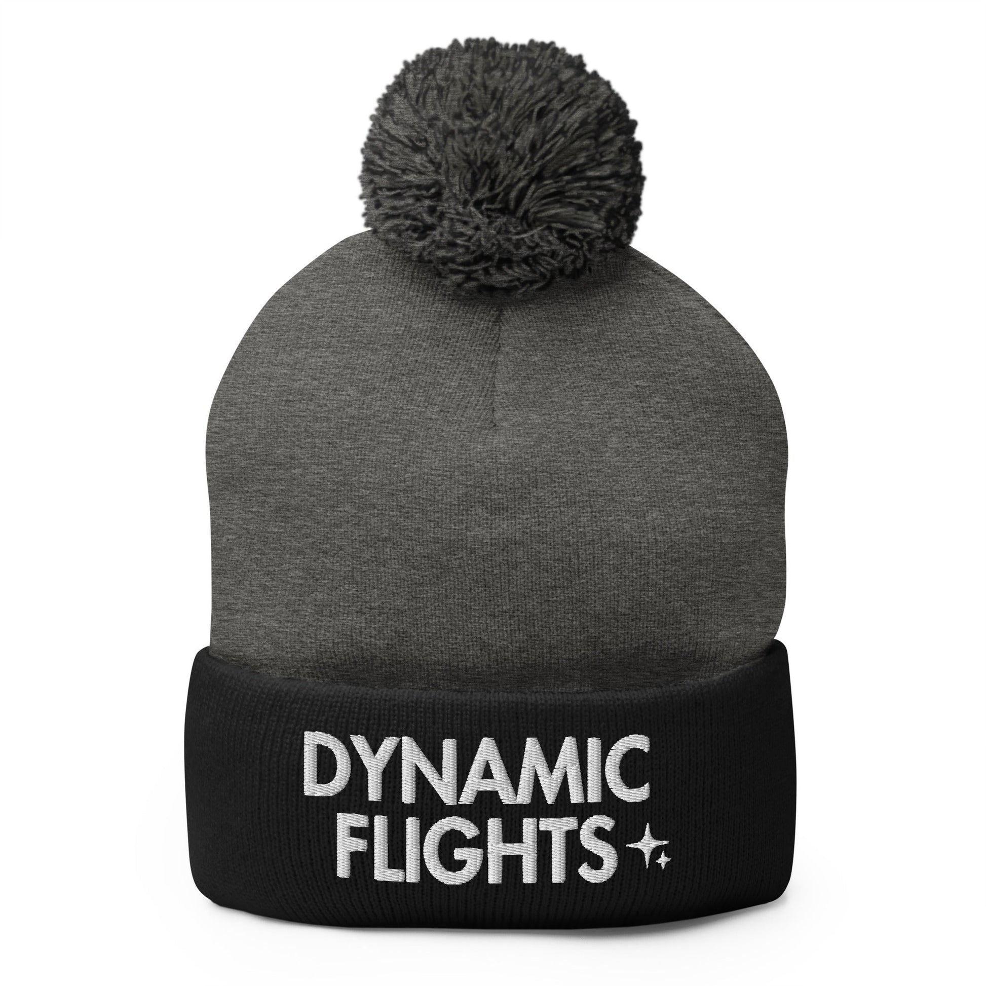Pom - Pom Beanie | Dynamic Flights Gymnastics | Alt Logo