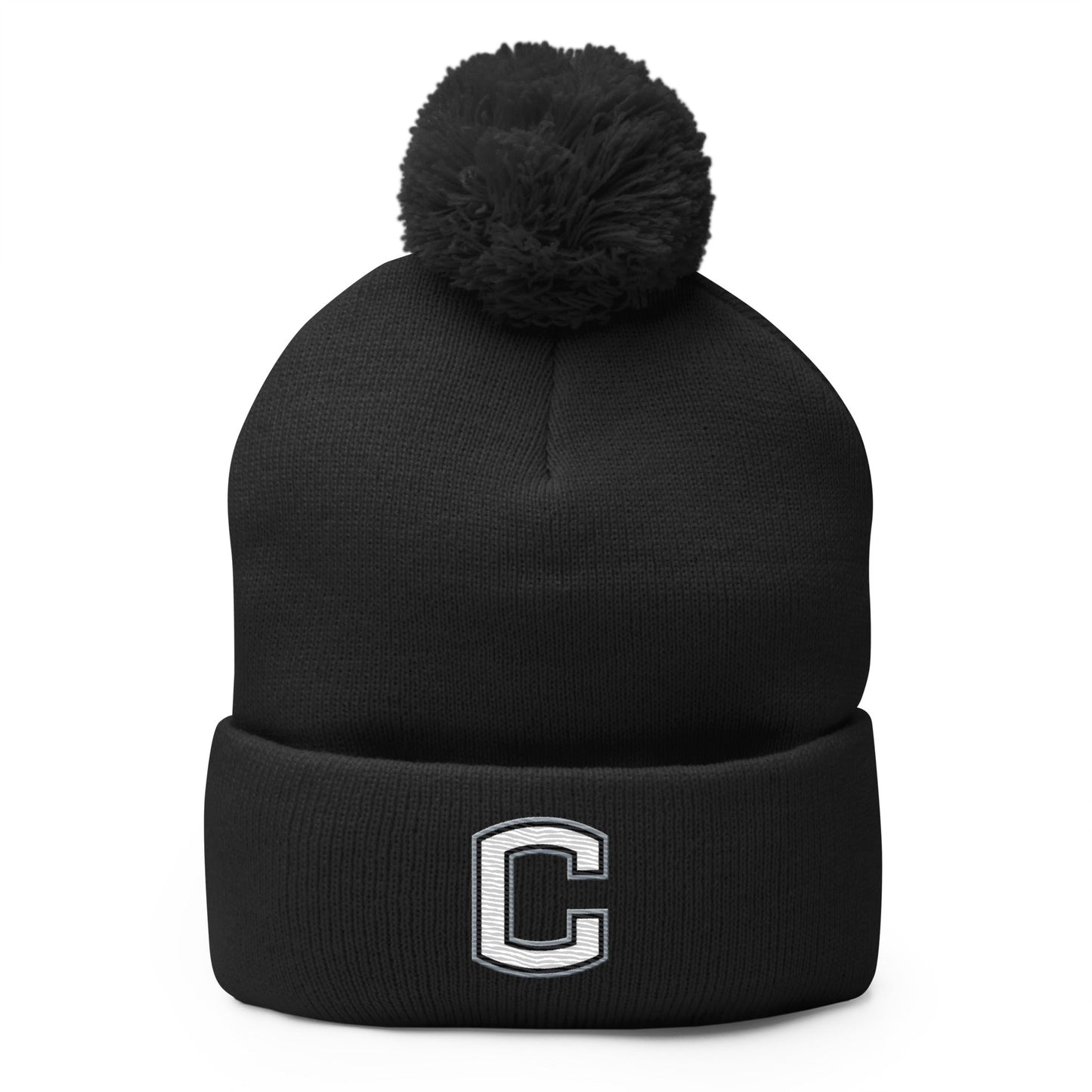 Pom - Pom Beanie | Eagles Baseball | Block C Logo
