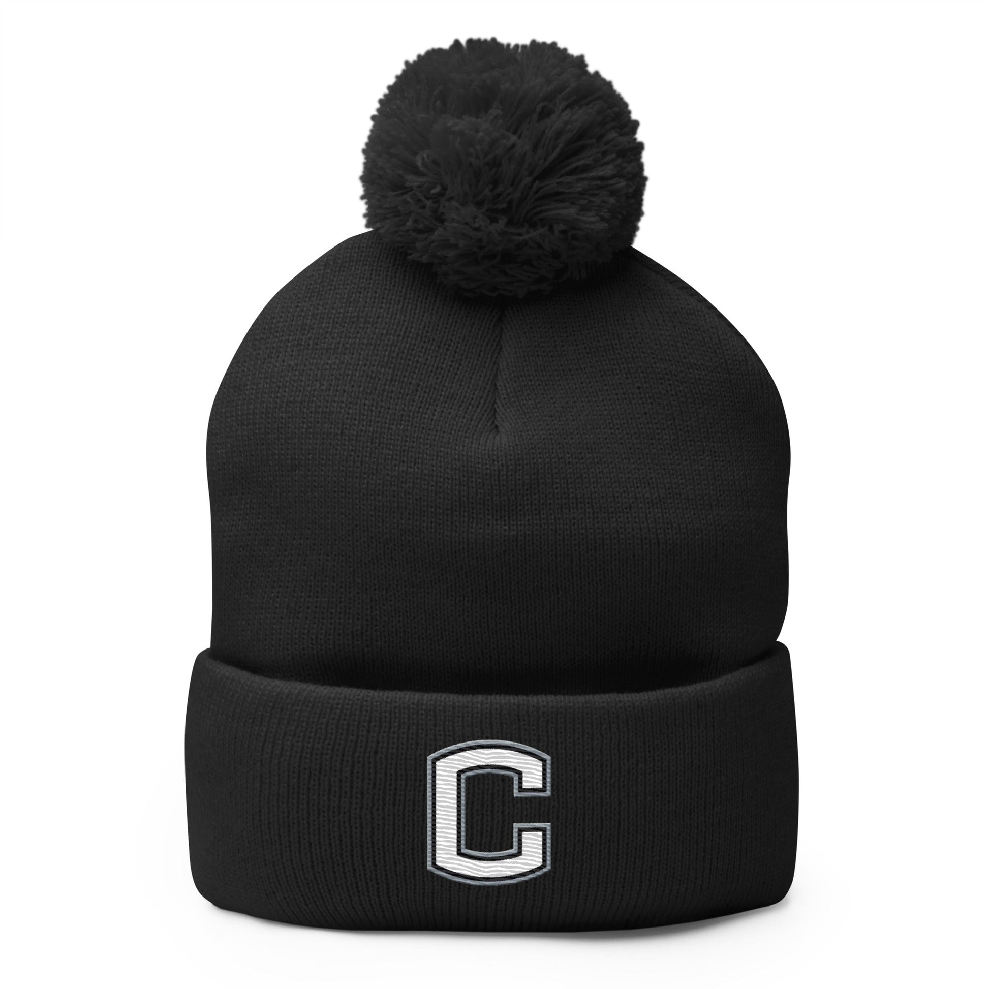 Pom - Pom Beanie | Eagles Baseball | Block C Logo