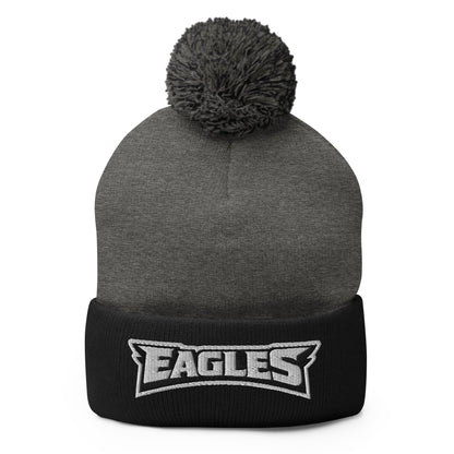 Pom - Pom Beanie | Eagles - MA | Classic Logo