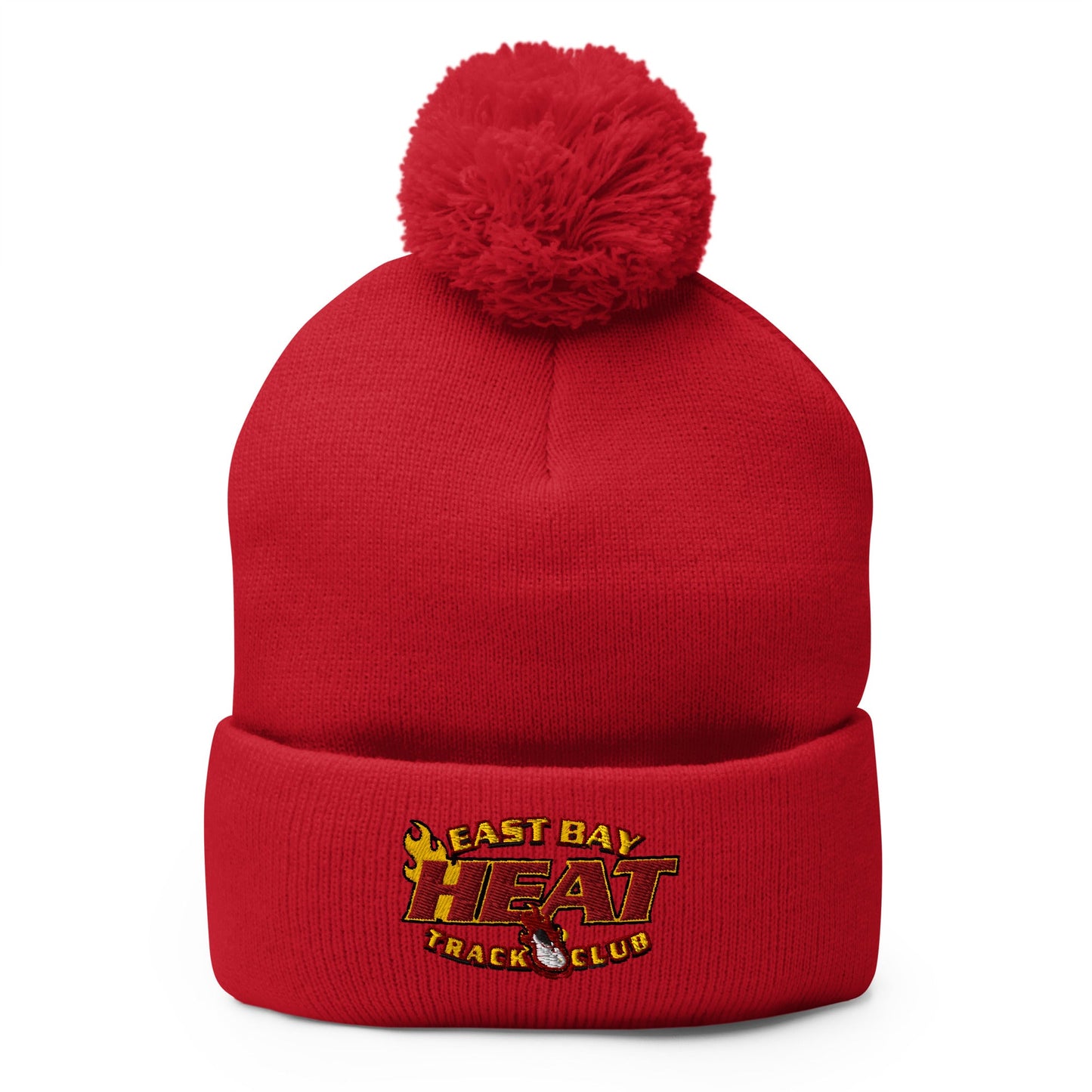 Pom - Pom Beanie | East Bay Heat Track Club
