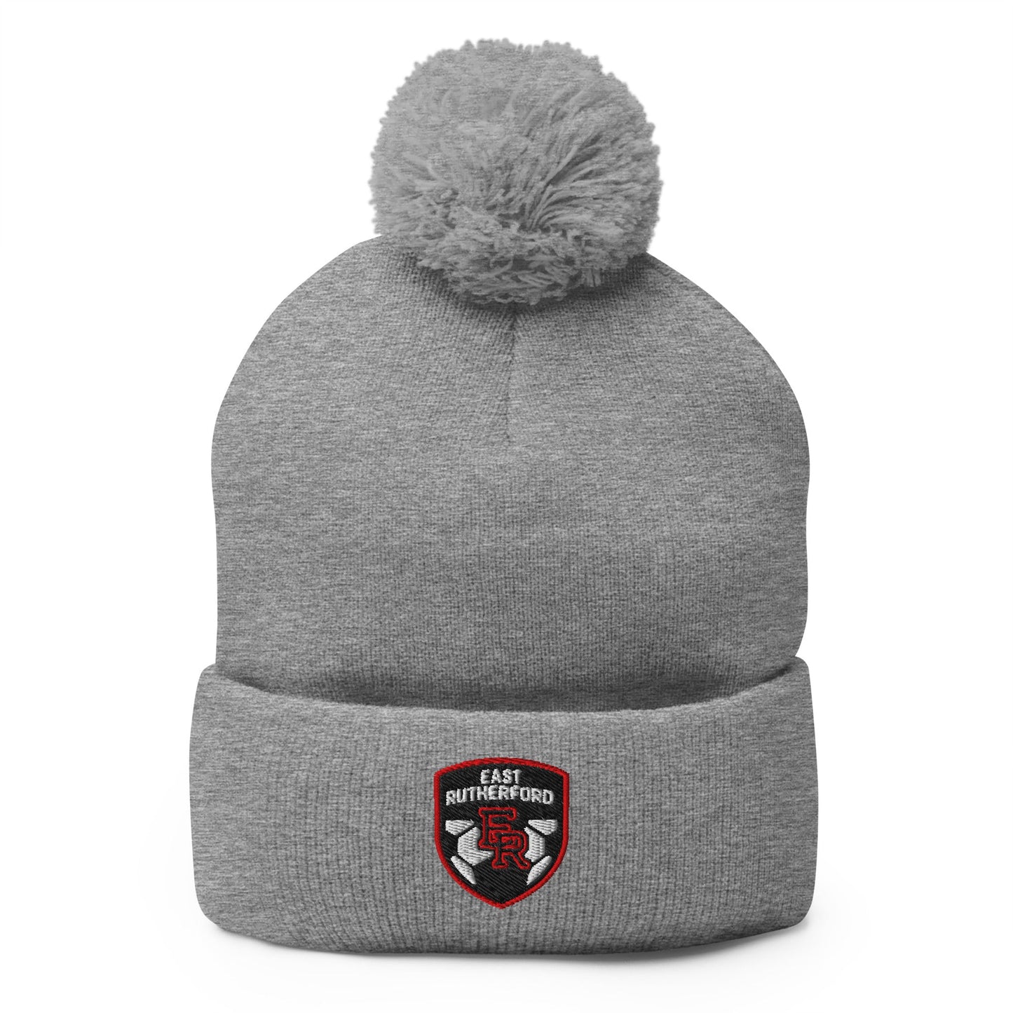 Pom - Pom Beanie | East Rutherford Middle School | Shield Logo
