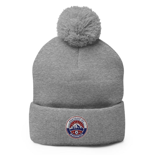 Pom - Pom Beanie | Eastside FC | Mountain Logo