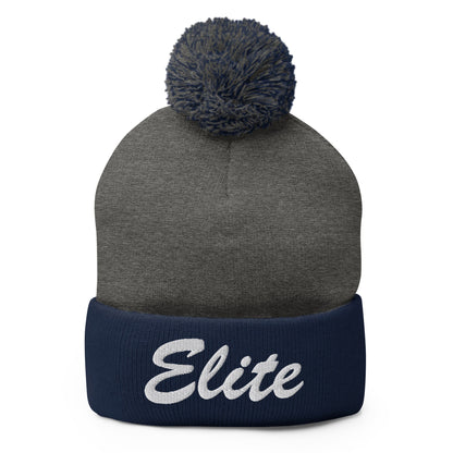 Pom-Pom Beanie | Elite Baseball | Athletics Logo