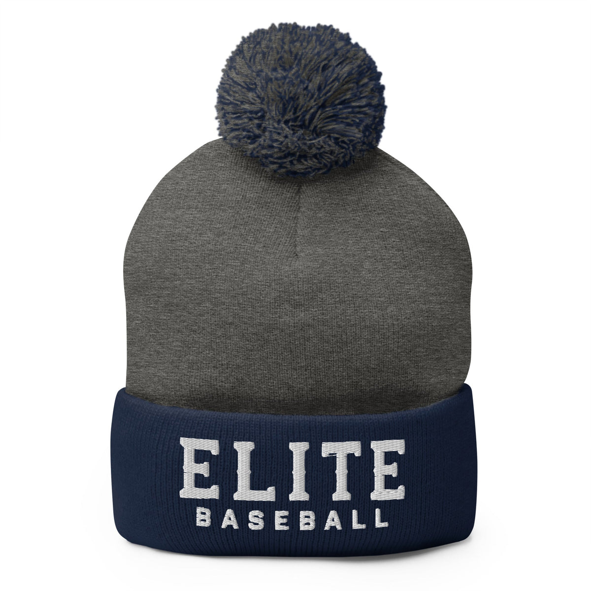 Pom-Pom Beanie | Elite Baseball | Vanguard Logo