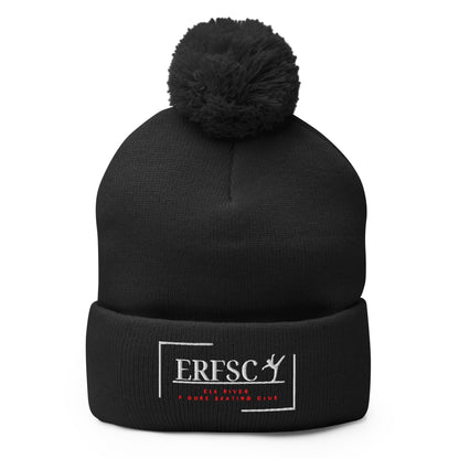 Pom - Pom Beanie | Elk River Figure Skating Club | Alt Logo 1