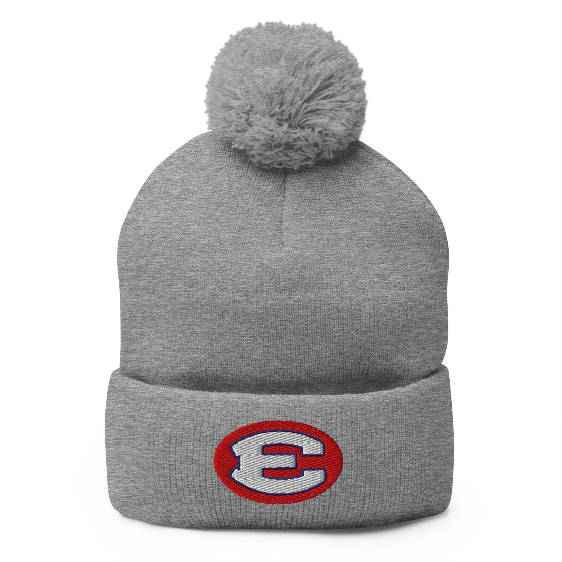 Pom - Pom Beanie | Erie Express Football | E Logo