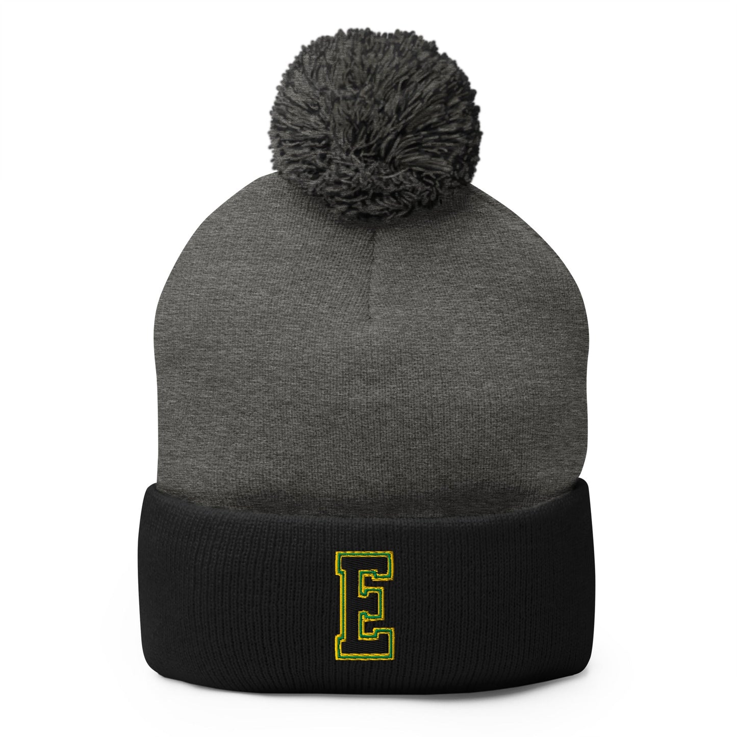 Pom - Pom Beanie | Evergreen Junior High | Vanguard Crest Logo