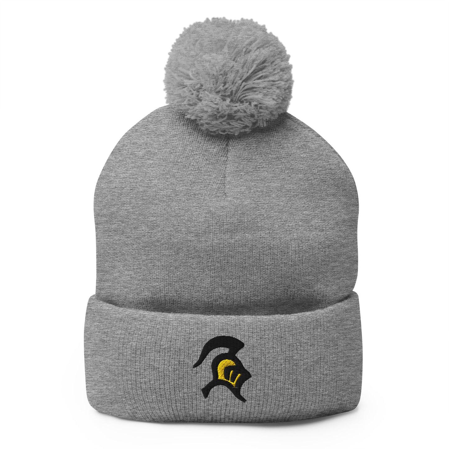 Pom - Pom Beanie | Farmington Stunt | Spartan Mark Logo