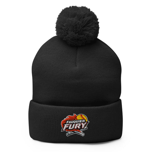 Pom - Pom Beanie | Fauquier Fury Softball
