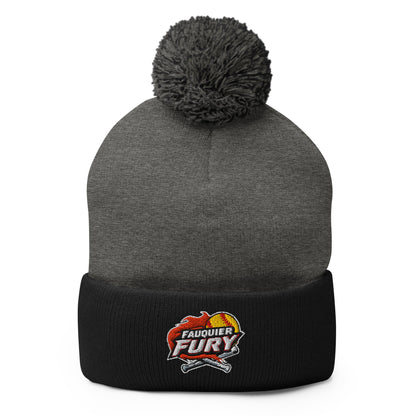 Pom - Pom Beanie | Fauquier Fury Softball