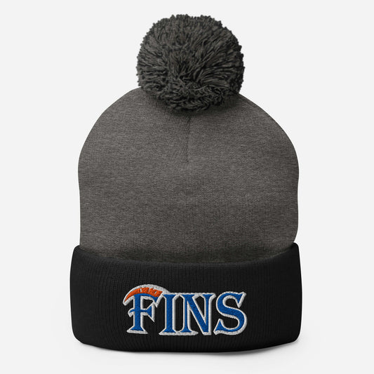 Pom - Pom Beanie | FCA FINS Baseball