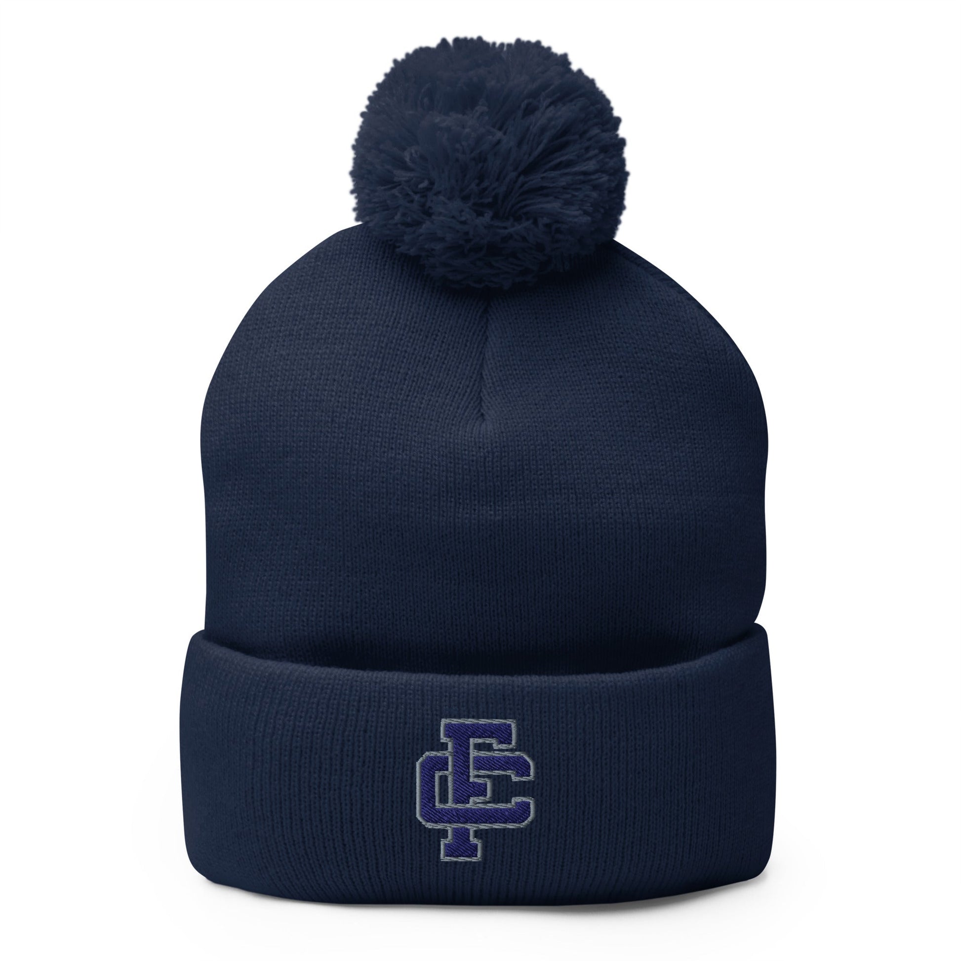 Pom - Pom Beanie | Fellowship Christian School | Crestwood FC Logo