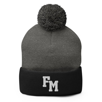 Pom-Pom Beanie | Fighting Mongooses Hockey Club | Vanguard Otters Logo