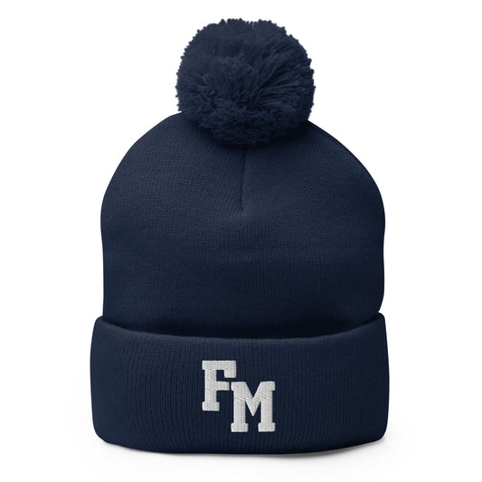 Pom-Pom Beanie | Fighting Mongooses Hockey Club | Vanguard Otters Logo