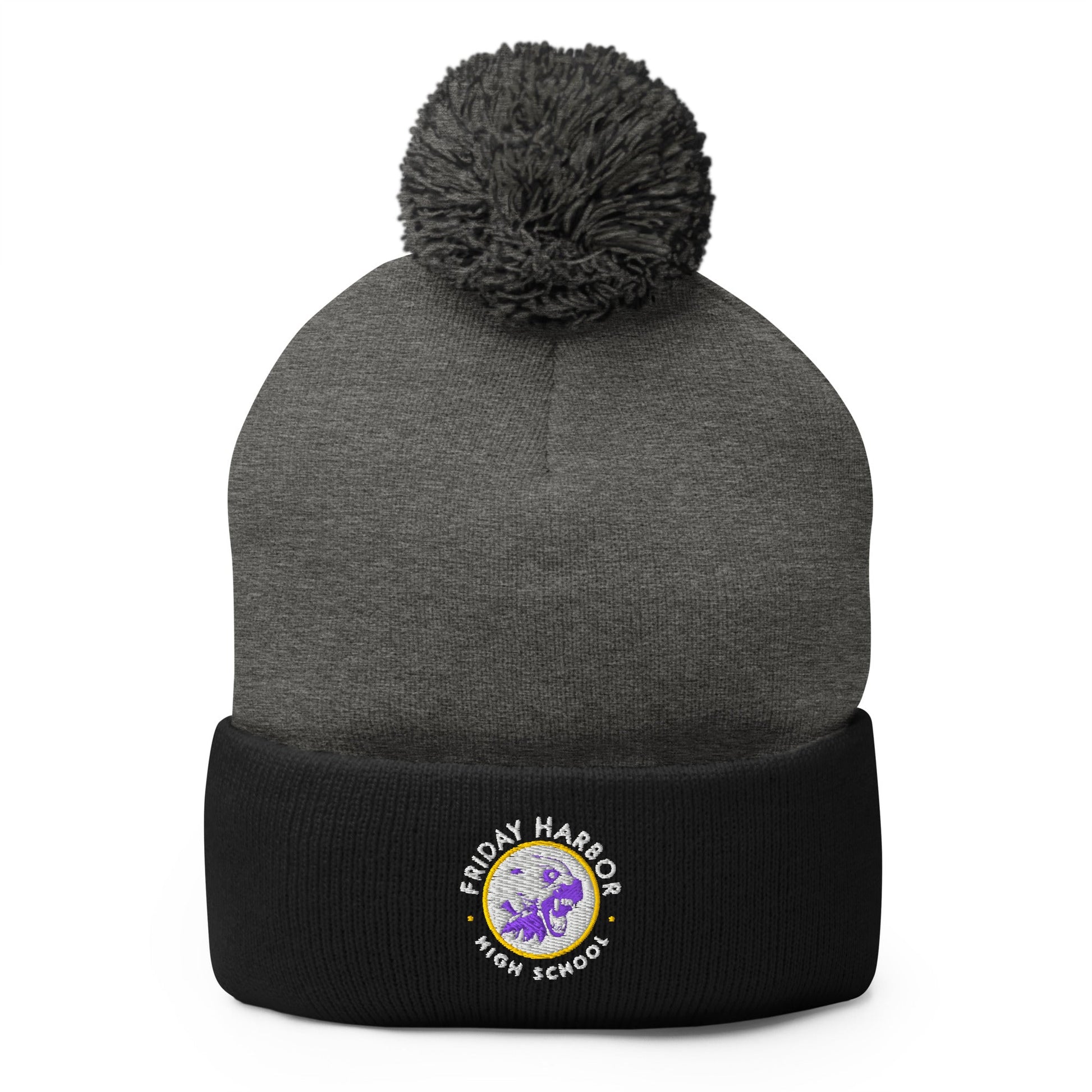 Pom - Pom Beanie | Friday Harbor Girls Basketball | Alt Logo