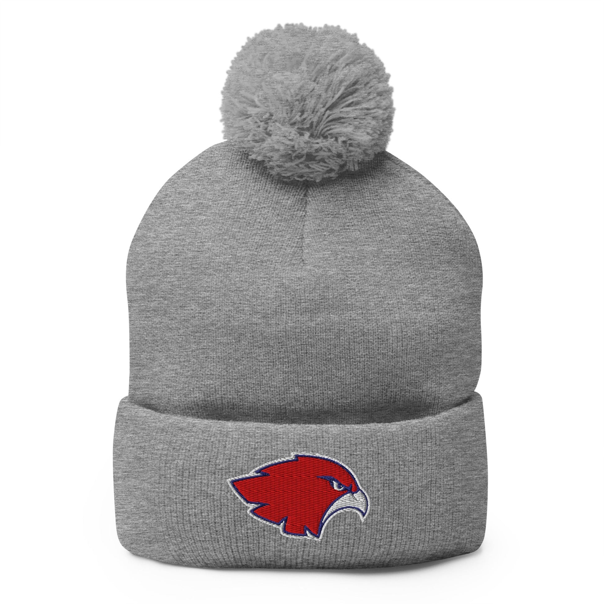 Pom - Pom Beanie | Frontier softball | Mascot Logo
