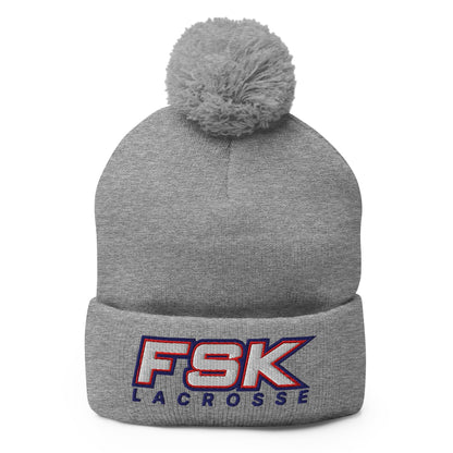 Pom - Pom Beanie | FSK Eagles Girls Lacrosse