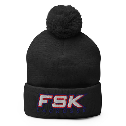 Pom - Pom Beanie | FSK Eagles Girls Lacrosse