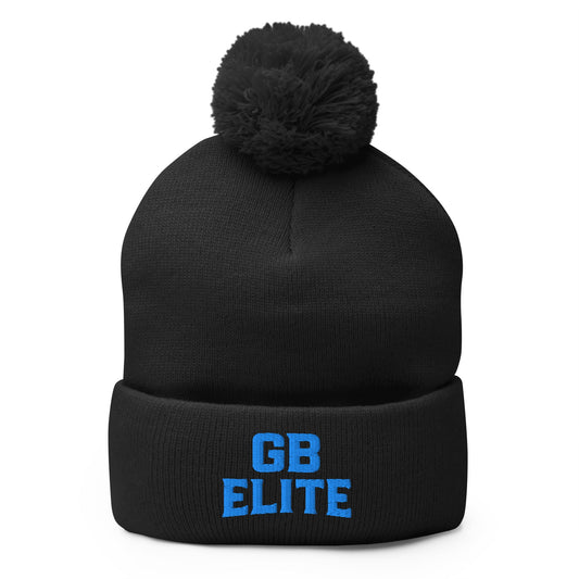 Pom - Pom Beanie | GB Elite | Crest Logo