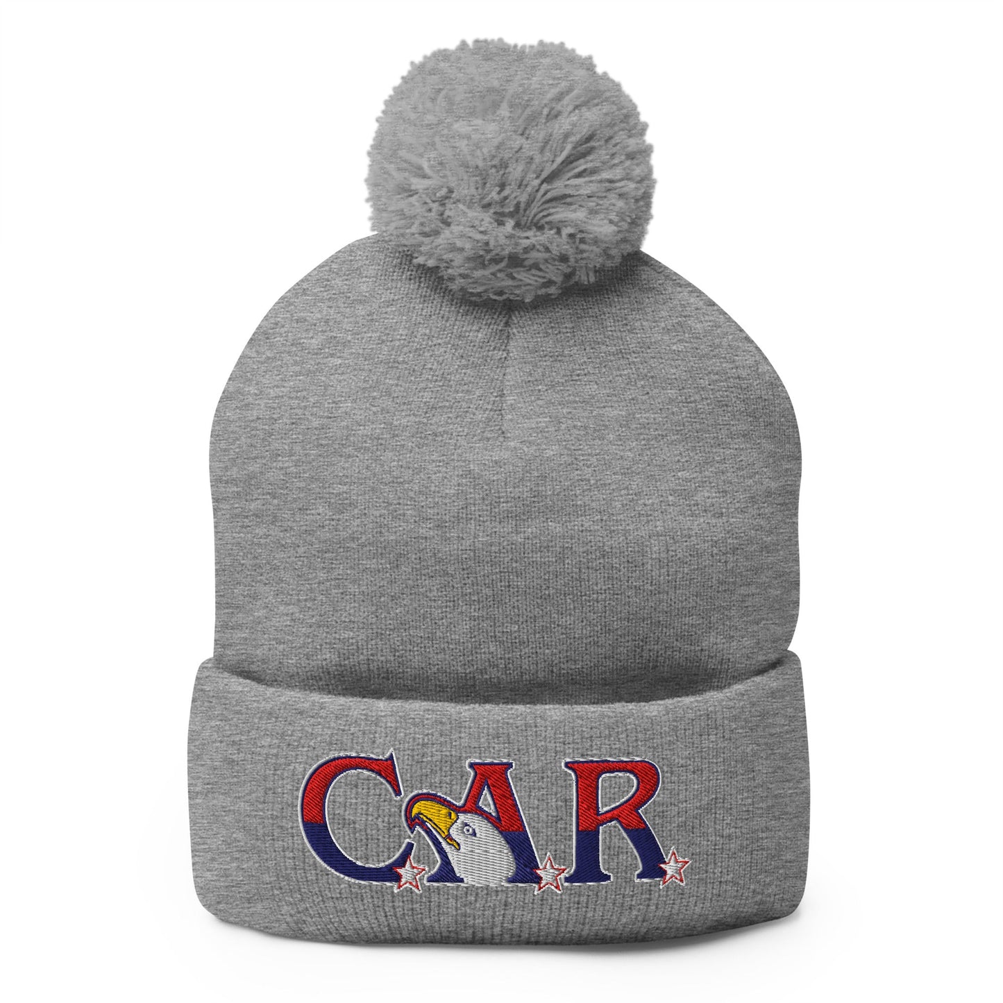 Pom - Pom Beanie | Georgia State Society Children of the American Revolution | Mark Logo