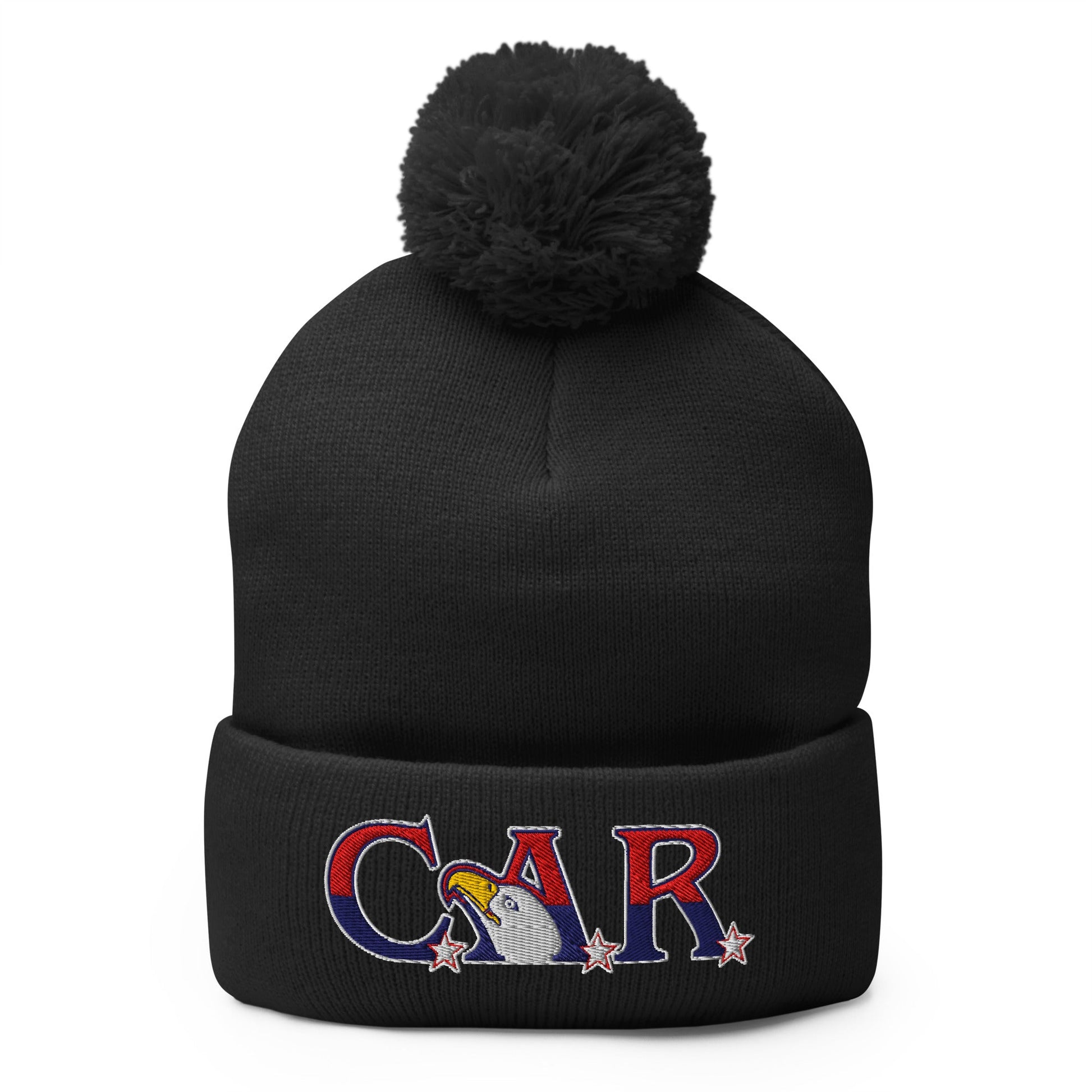 Pom - Pom Beanie | Georgia State Society Children of the American Revolution | Mark Logo