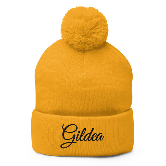 Pom - Pom Beanie | Gildea School of Irish Dance | Gildea Logo