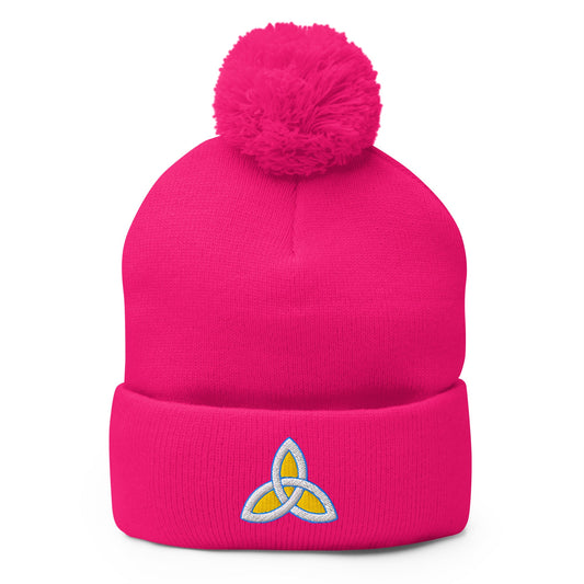 Pom-Pom Beanie | God’s Angels | Emblem Logo