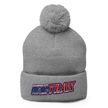 Pom - Pom Beanie | Half Trax Baseball | Alt Logo