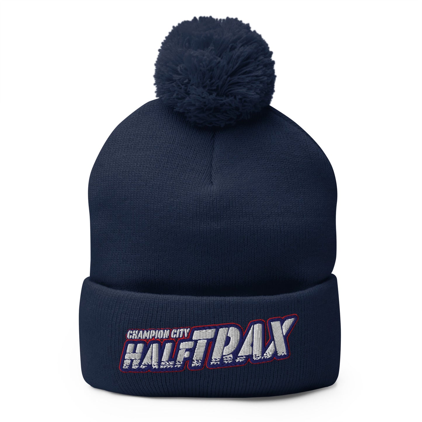 Pom - Pom Beanie | Half Trax Baseball