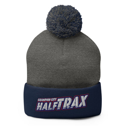 Pom - Pom Beanie | Half Trax Baseball