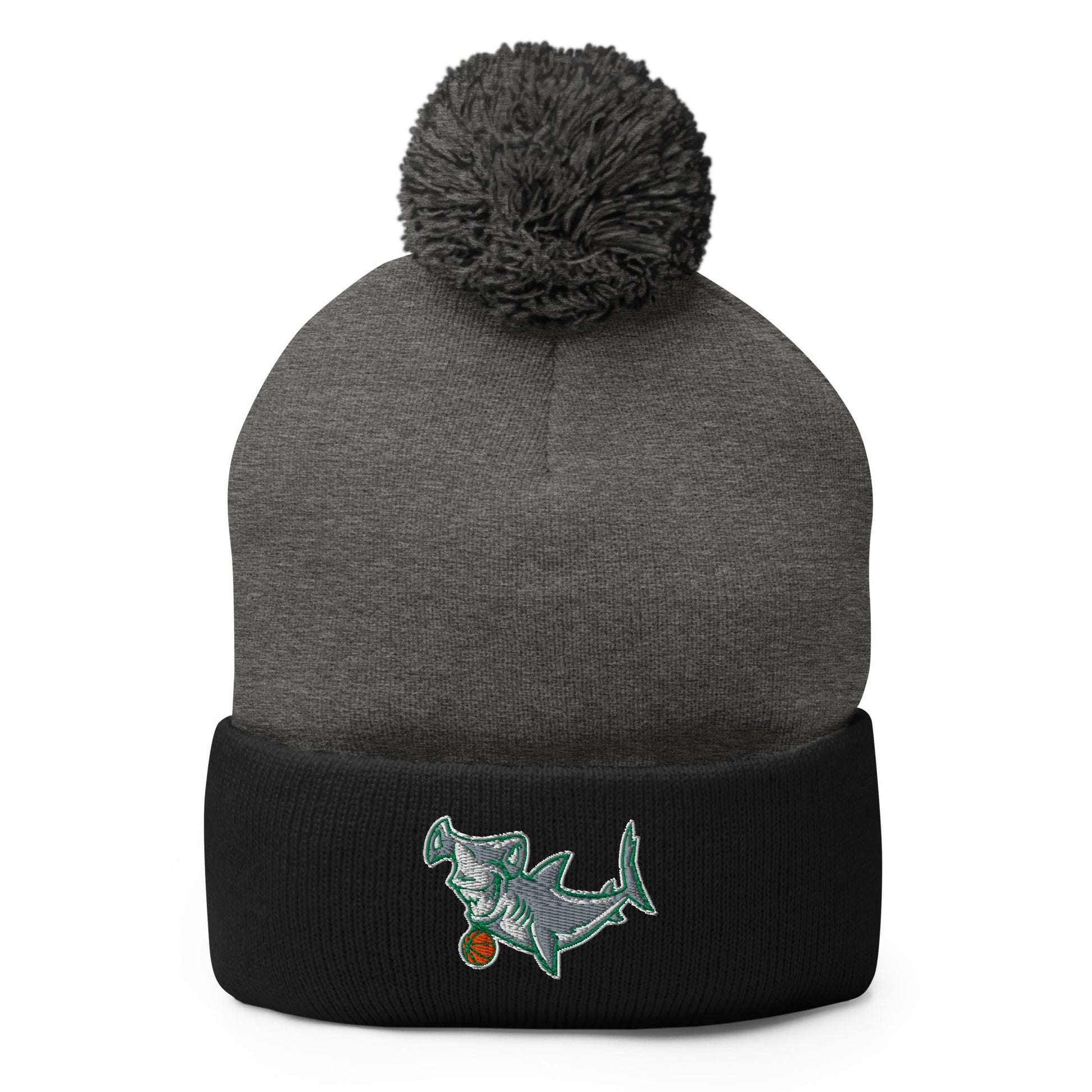 Pom - Pom Beanie | Hammerheads Basketball | Alt Logo