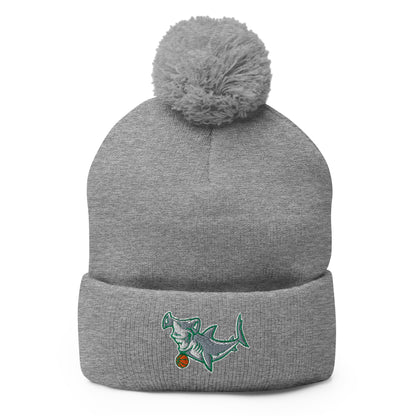 Pom - Pom Beanie | Hammerheads Basketball | Alt Logo