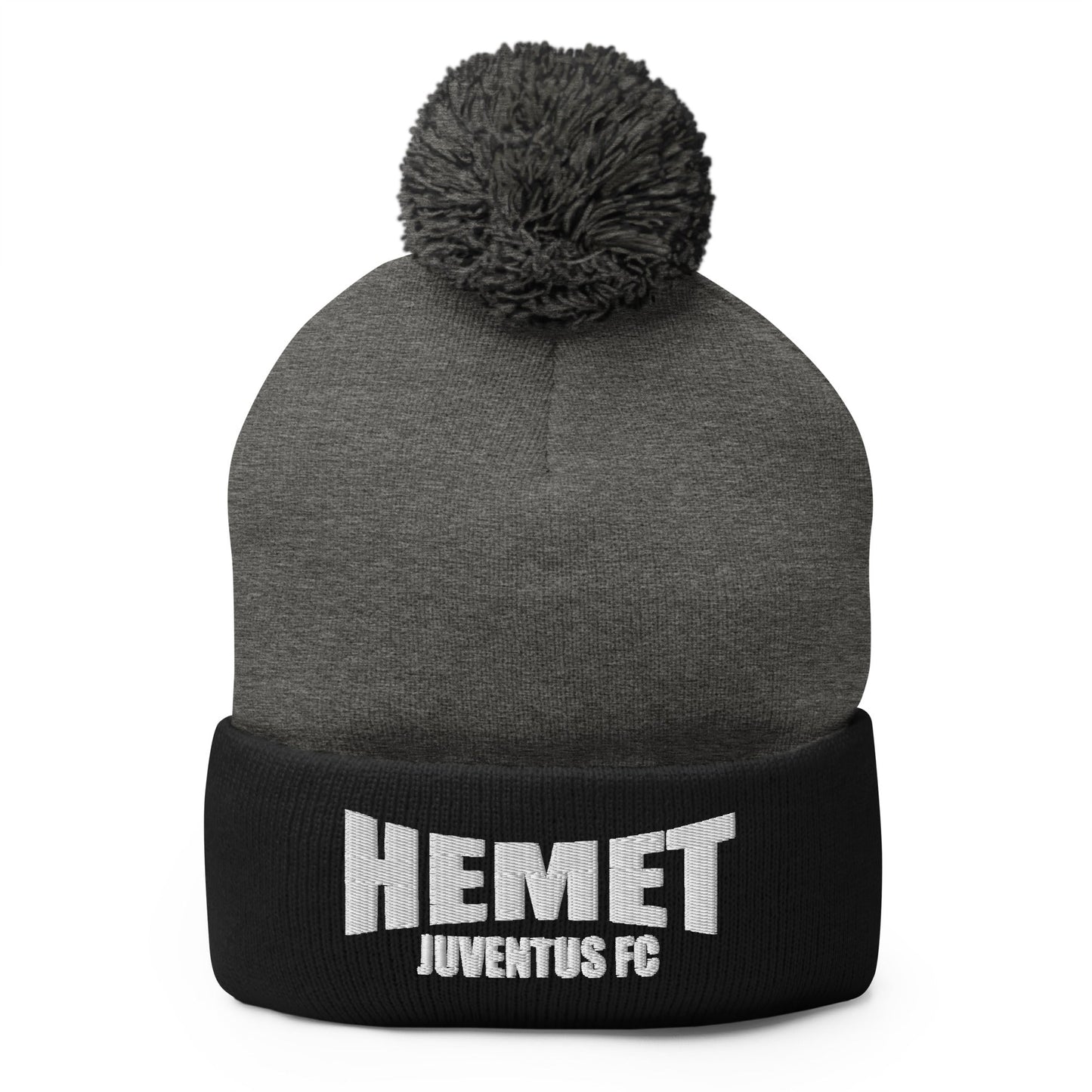 Pom-Pom Beanie | Hemet Juventus | Crest Logo
