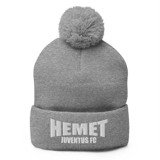 Pom-Pom Beanie | Hemet Juventus | Crest Logo